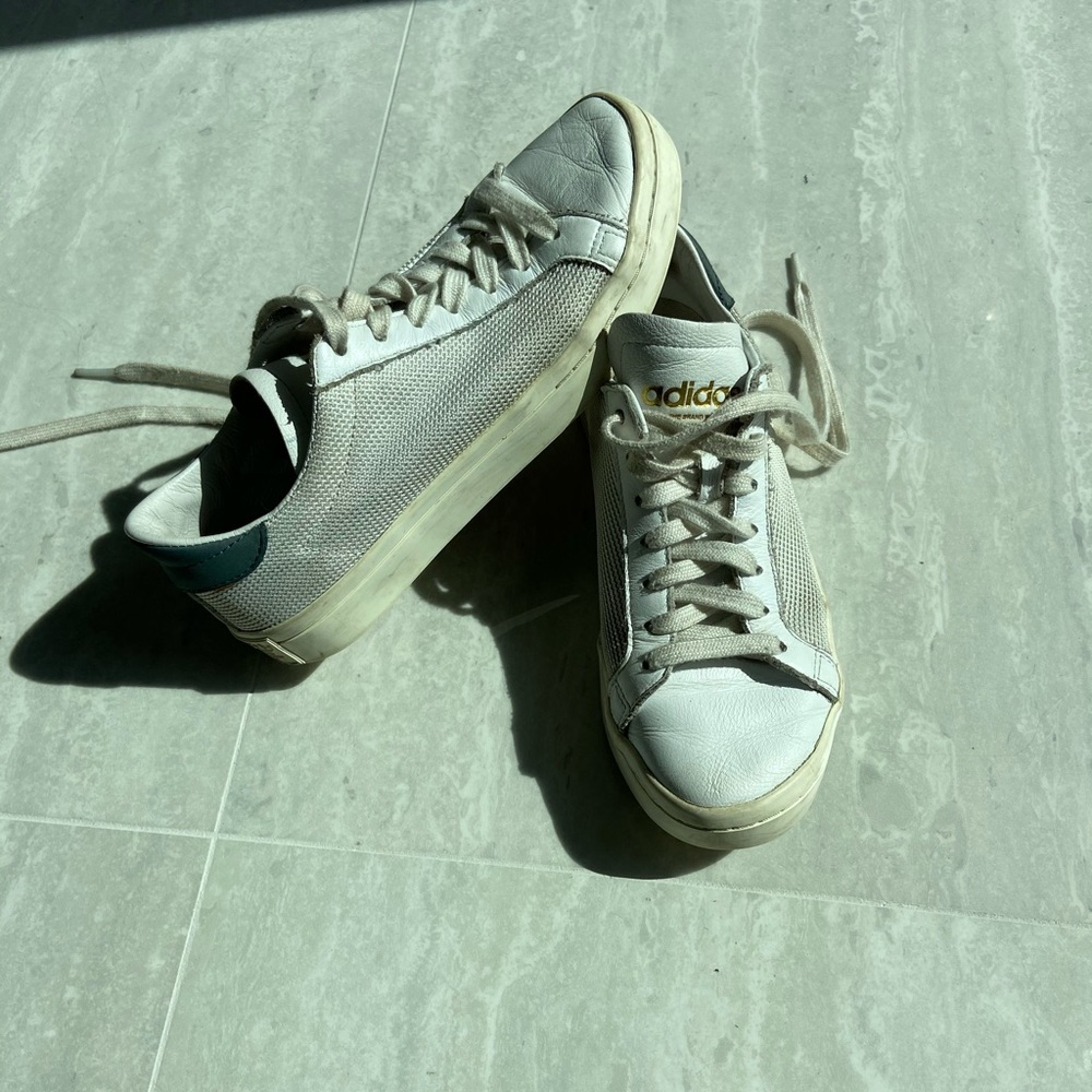 White Adidas sneakers